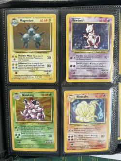 Nearly Complete Pokemon Card Base Set WOTC 1999 Charizard, Blastoise, Venusaur - Image 3