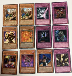 12 First Edition Rare/Ultra Rare/Holo Yugioh Cards Vintage - Image 1