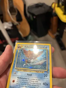 Kabutops - 6/75 - Pokemon Neo Discovery Unlimited Holo Rare Card - LP - Image 3