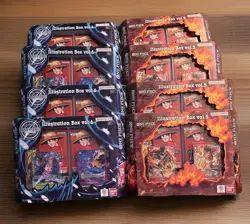Bandai Namco One Piece Card Game Illustration Box vol.5 & vol.6 English LOT of 8 - Image 1