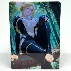 Sengoku Basara Kasuga Goddess Anime Waifu ACG Foil Card - Image 1