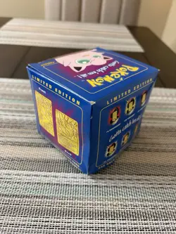 1999 Burger King Pokemon Jigglypuff Trading Card 23K Gold Plated, Sealed - Image 4