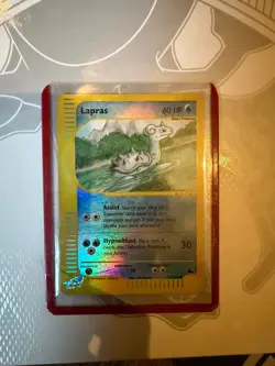 Pokemon TCG Lapras Card Skyridge 71/144 Reverse Holo - Image 1