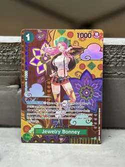 One Piece Card Game Jewelry Bonney ST02-007 Common Foil SP English Edition - Image 1