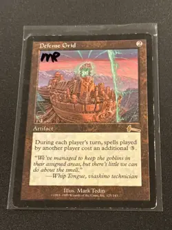 Urza's Legacy Defense Grid MTG Magic the Gathering MP - Image 1