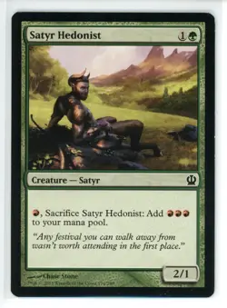 SATYR HEDONIST Theros #174 THS(LP)(MTG) - Image 1