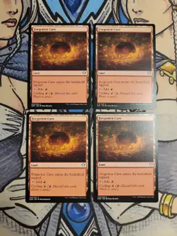 4x Forgotten Cave - NM/M Commander 2020 C20 MTG Magic the Gathering - Image 1