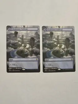 2x Clearwater Pathway - Showcase - Zendikar Rising - Near Mint - MTG - Image 1