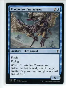 CROOKCLAW TRANSMUTER Time Spiral Remastered #59 TSR(NM)(MTG) - Image 1