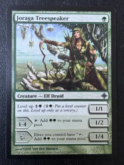 Joraga Treespeaker Artist Proof Sketched Rise of the Eldrazi ROE MTG - Image 1