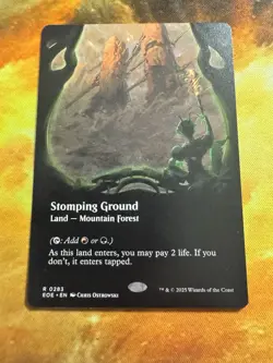 Stomping Ground (Rare Borderless) #283 Edge of Eternities MTG NM Mint - Image 1