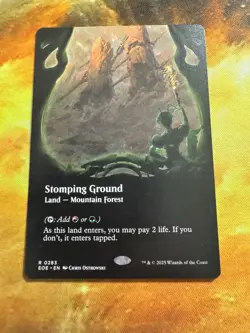 Stomping Ground (Rare Borderless) #283 Edge of Eternities MTG NM Mint - Image 4