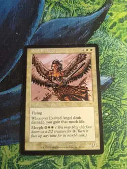 MTG 1x Exalted Angel Onslaught HP/DAM - Image 1