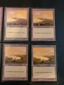 6x Plains #333 Urza's Saga Basic Land Magic The Gathering MTG Mixed Condition - Image 4