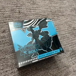 Pokemon TCG Scarlet & Violet Black Bolt Elite Trainer Box BRAND NEW SEALED - Image 1