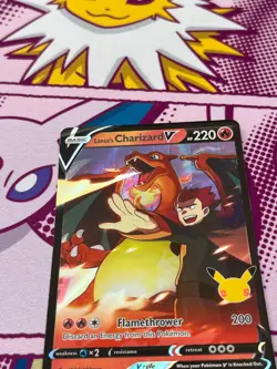 Pokemon TCG - Lance's Charizard V SWSH133 - Black Star Promo - Celebrations - NM - Image 4
