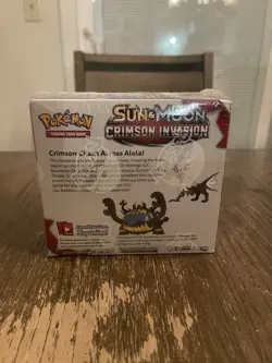 Pokemon TCG Sun And Moon: Crimson Invasion Booster Box New Factory Sealed - Image 3