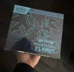 Pokemon Mega Evolution: Phantasmal Flames Elite Trainer Box – New & Sealed - Image 1