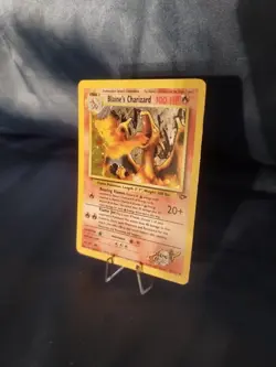 Pokemon TCG Blaine's Charizard Gym Challenge 2 Holo Rare Card 2/132 Unlimited - Image 3