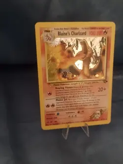 Pokemon TCG Blaine's Charizard Gym Challenge 2 Holo Rare Card 2/132 Unlimited - Image 4
