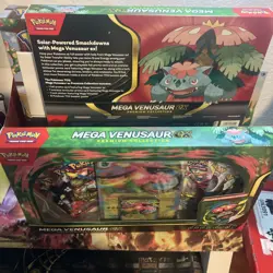 Lot of 2 - Pokemon Mega Venusaur ex Premium Collection Boxes - Brand New Sealed - Image 4