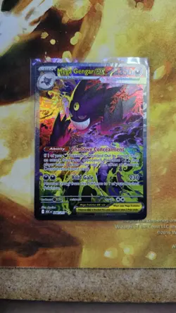 Mega Gengar ex 284/217 SIR Secret Rare Pokemon Ascended Heroes MINT Pack Fresh - Image 3
