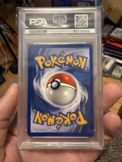 2002 POKEMON LEGENDARY COLLECTION #5 DARK DRAGONITE-HOLO PSA 7 - Image 2