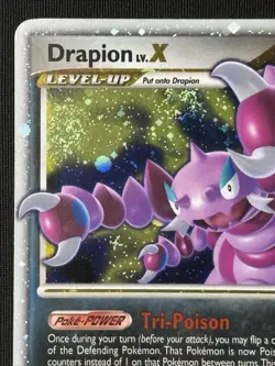 Pokemon Drapion LV.X (Holo Swirl) 123/127 Platinum Ultra Rare (LP) - Image 3