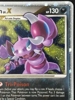 Pokemon Drapion LV.X (Holo Swirl) 123/127 Platinum Ultra Rare (LP) - Image 4