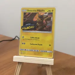 Pokemon TCG Detective Pikachu Holo SM190 2019 - Image 3
