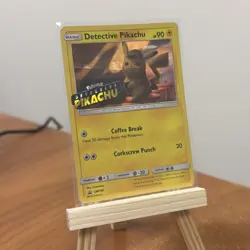 Pokemon TCG Detective Pikachu Holo SM190 2019 - Image 4