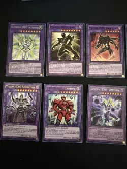 Yugioh Elemental Hero Deck NM - Image 2
