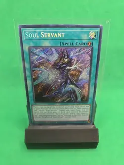 YUGIOH SOUL SERVANT LDS3-EN095 SECRET LIMITED ED - Image 1