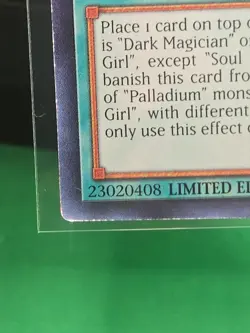 YUGIOH SOUL SERVANT LDS3-EN095 SECRET LIMITED ED - Image 5