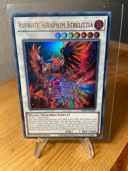 Elfnote Seraphim Strelitzia - 1st Edition Ultra Rare BPRO-EN040 Yugioh - Image 1
