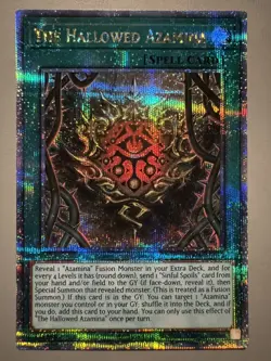 YUGIOH THE HALLOWED AZAMINA ASIA ENGLISH EDITION ROTA-AE053 25TH FOIL QCSR - Image 1