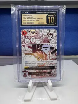One Piece CCG Honesty Impact Alt Art Event OP11-018 CGC Pristine 10 - Image 1