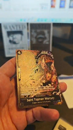 One Piece Card Game St Topman Warcury OP13-089 V2 FR Alt Art Foil Near Mint - Image 2