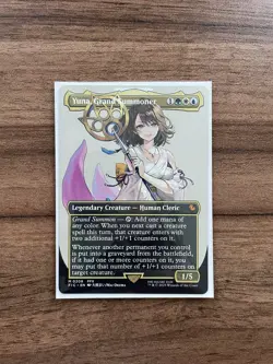 Yuna, Grand Summoner - Borderless NM - Regular - Final Fantasy - MTG English - Image 1