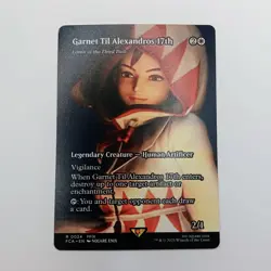 Garnet Til Alexandros 17th SHOWCASE MTG Rare Magic Final Fantasy 9 FFIX - Image 1