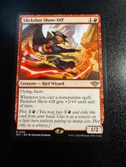 Slickshot Show-Off Regular LP Outlaws of Thunder Junction Magic: The Gathering - Image 1