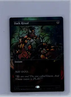 1x Dark Ritual ~~ Borderless (2001) - Foil NM-Mint, English Secret Lair MTG - Image 1