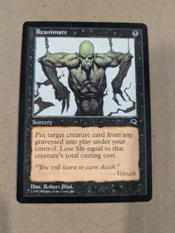 Reanimate - MTG - Tempest - LP - Image 1