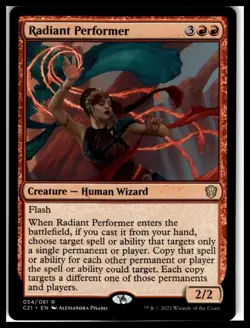 Commander 2021 #54 Radiant Performer - Image 1