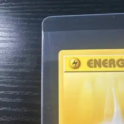 Lightning Energy 1st Edition Base Set 100/102 WOTC Vintage Pokemon - Image 3