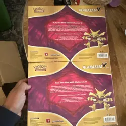Pokemon Alakazam V Promo Booster Box Lot of 2 English Pokemon TCG - Image 2