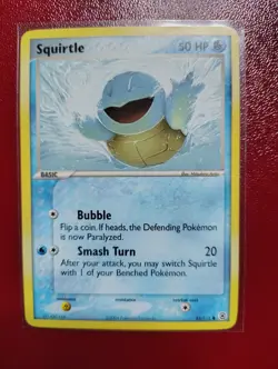 Pokemon Squirtle 83/112 FireRed & LeafGreen Common Card 2004 - Image 1