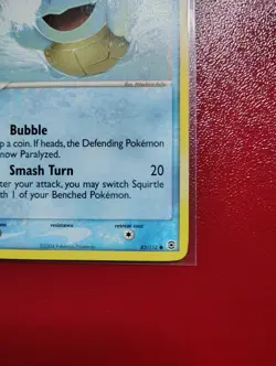 Pokemon Squirtle 83/112 FireRed & LeafGreen Common Card 2004 - Image 5