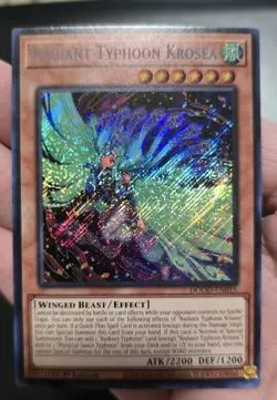 Yu-Gi-Oh!! TCG -Radiant Typhoon Krosea 1st edition NM/M DOOD! - Image 1
