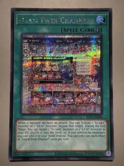 YUGIOH LIVE TWIN CHANNEL ASIA ENGLISH EDITION SLF1-AE090 SECRET RARE - Image 1